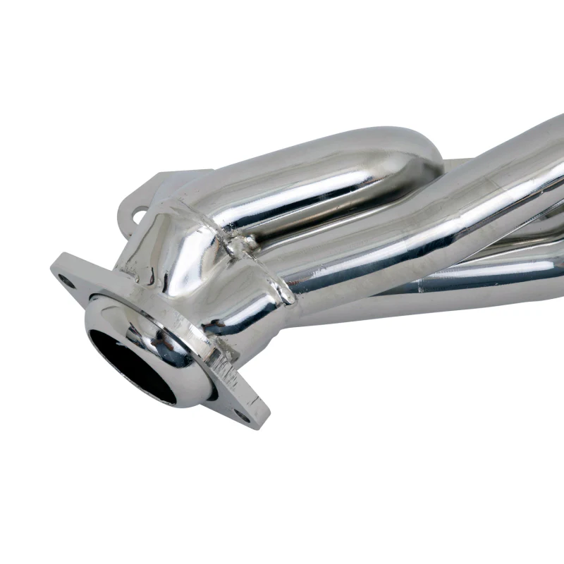 BBK 87-95 Ford F150 Truck 5.0 302 Shorty Unequal Length Exhaust Headers - 1-5/8 Silver Ceramic - Image 14