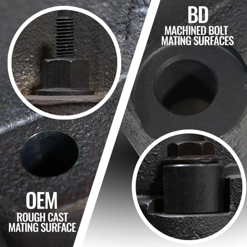 BD Diesel 11-22 Dodge Ram 1500 Classic (DS) / 11-18 Ram 2500/3500 5.7L Hemi Exhaust Manifold Kit - Image 7