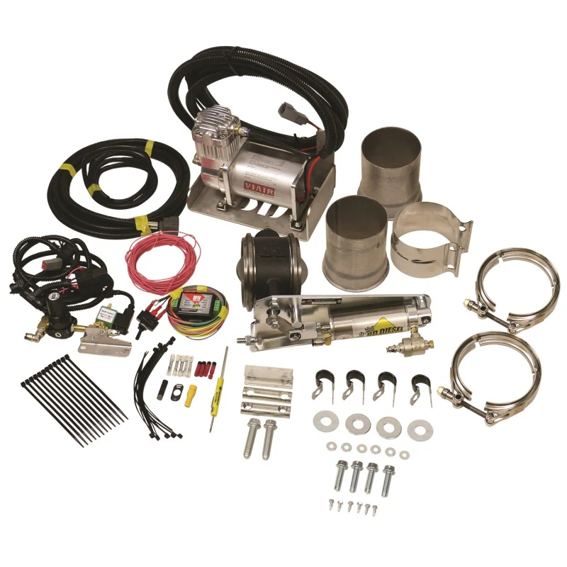 BD Diesel Exhaust Brake - Universal 4.0in c/w Air Compressor - Image 3