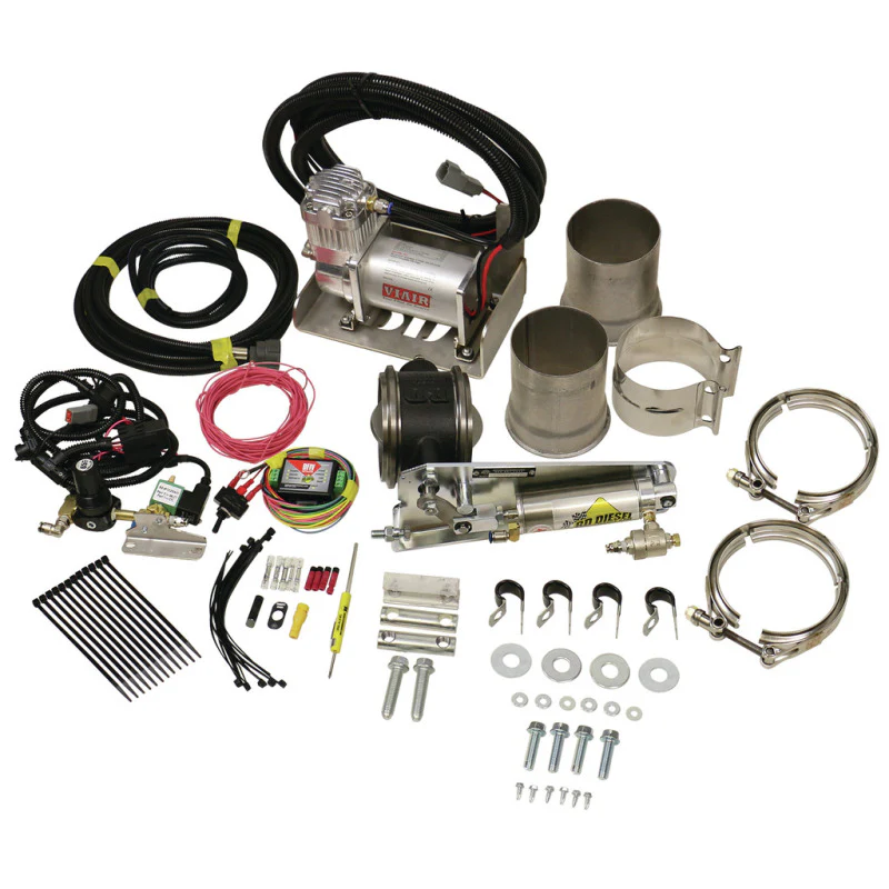 BD Diesel Exhaust Brake - Universal 4.0in c/w Air Compressor - Image 4