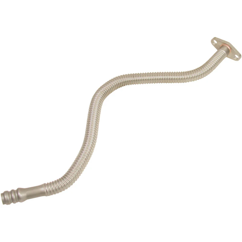 BD Diesel Flexible 23in Turbo Oil Drain Line - Image 2