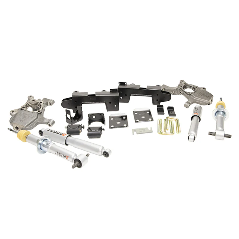 Belltech LOWERING Kit 2019 Chevy Silverado 1500/GMC Sierra 1500 4x4 4in Front/6in Rear - Image 2