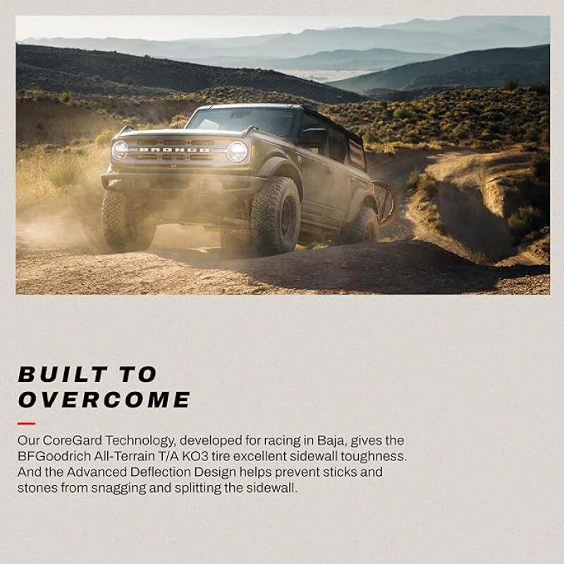 BFGoodrich All Terrain TA KO3 33X12.50R18/E 118S (AVAILABLE MAY 2026) - Image 2