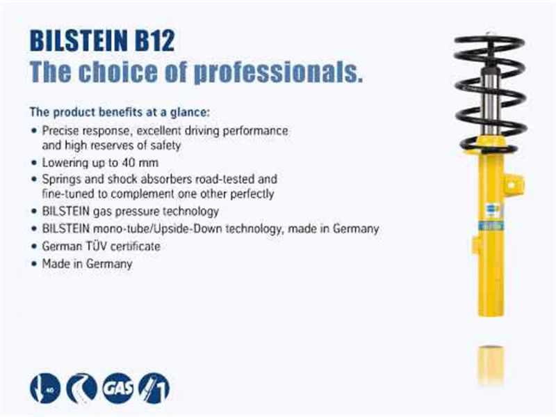 Bilstein B12 (Special) 10-18 Toyota 4Runner (w/o X-REAS) 1-1.5in Rear Suspension Lift Kit - Image 6