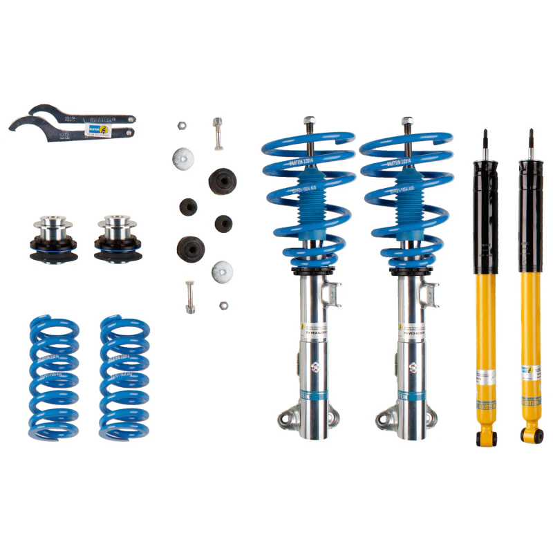 Bilstein B14 2002 Mercedes-Benz C230 Kompressor Front and Rear Suspension Kit - Image 4
