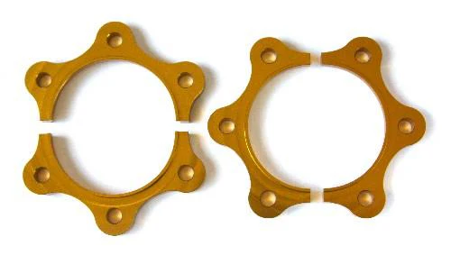 BLOX Honda S2000 Racing Half Shaft Spacers-Silver (Recommended for vehicles lowered 1.25in or more)