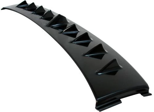 BLOX Racing 08+ Mitsubishi Lancer Vortex Generator - ABS Black - Image 2