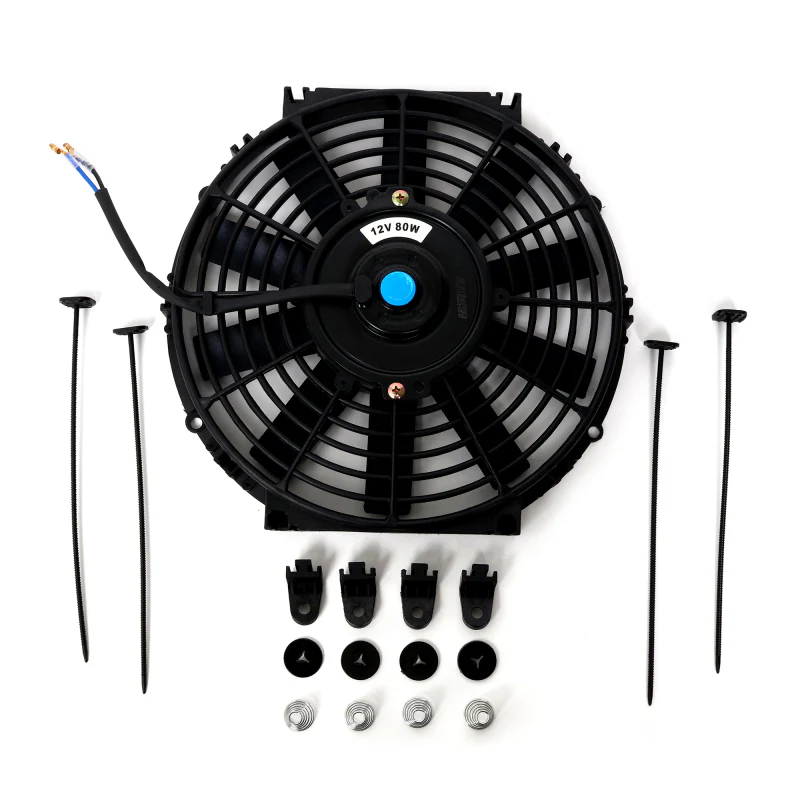 BLOX Racing 10inch Electric Slim Fan - Black - Image 3