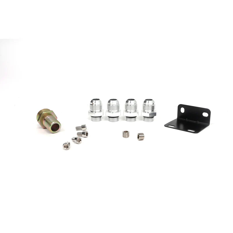 BLOX Racing Remote Oil Filter Relocation Kit - Polished - Image 7