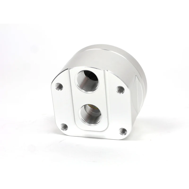 BLOX Racing Remote Oil Filter Relocation Kit - Polished - Image 9