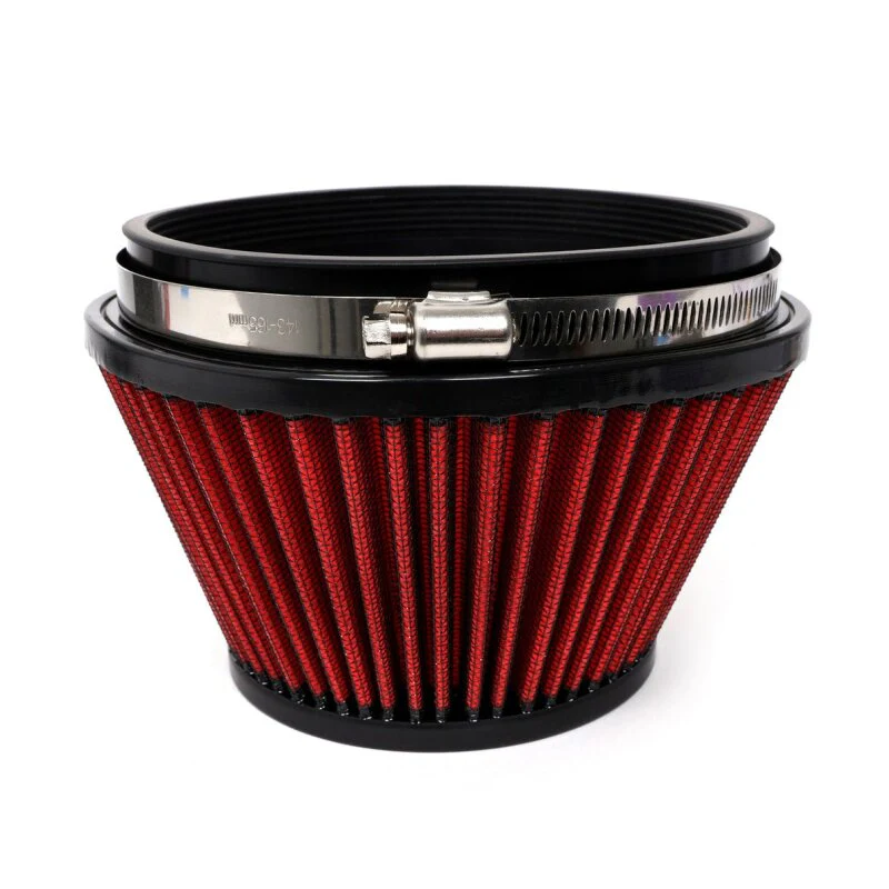 BLOX Racing Shorty Performance 5in Air Filter w/3in Velocity Stack and Coupler Kit - Image 12