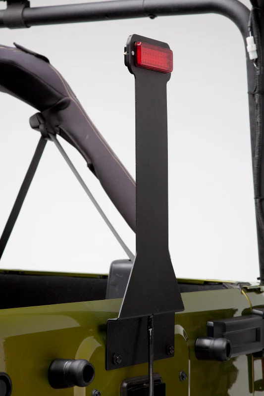 Body Armor 4x4 87-18 Jeep Wrangler Elevated Third Brake Light - Image 4