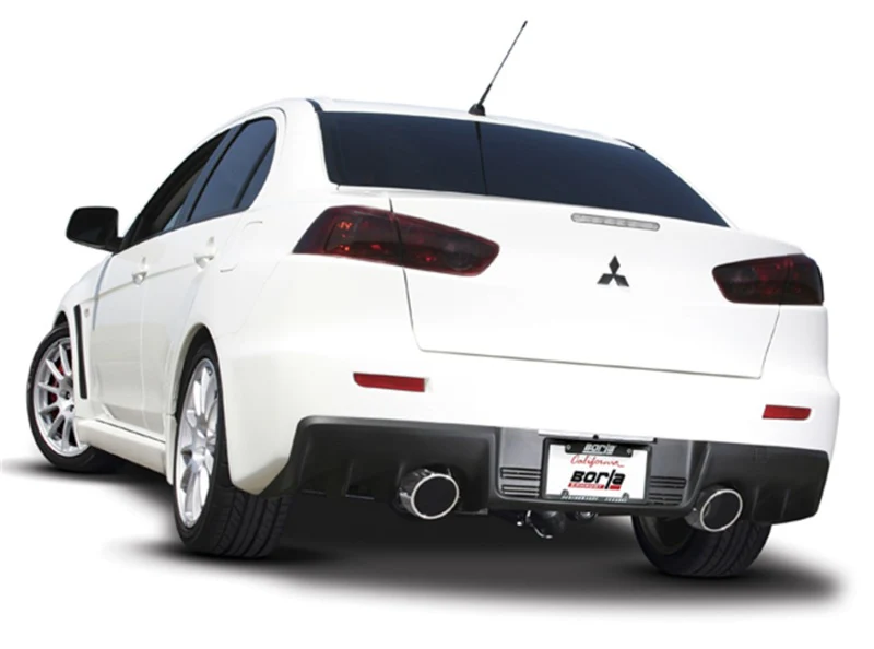 Borla 09-15 Mitsubishi Lancer Ralliart 2.0L 4cyl MT 6spd AWD Catback Exhaust - Image 3