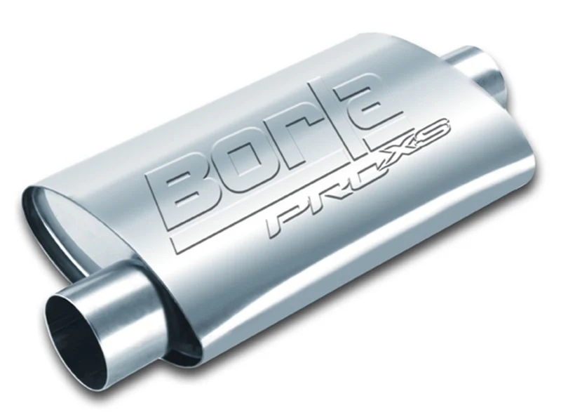 Borla 2.5in Inlet/Outlet Center/Offset Oval ProXS Muffler - Image 2