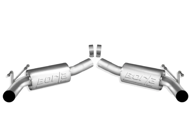 Borla 2010 Camaro 6.2L ATAK Exhaust System w/o Tips works With Factory Ground Effects Package (rear - Image 2