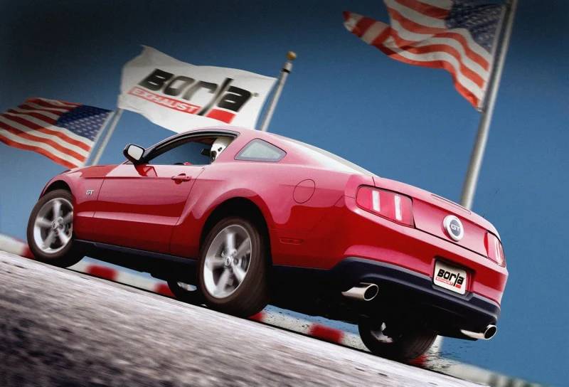 Borla 2010 Mustang GT 4.6L S-type Exhaust (rear section only) - Image 8
