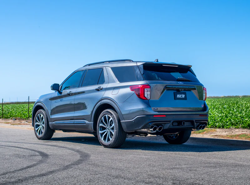 Borla 2020 Ford Explorer ST 3.0L V6 2.25in ATAK Exhaust - Chrome Tips - Image 3