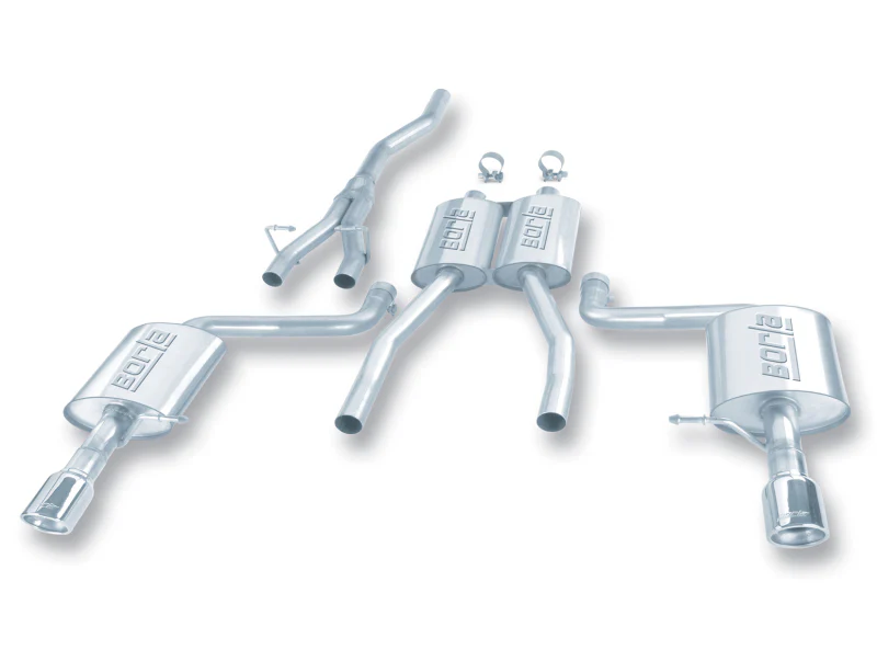 Borla Cat Back system for 02-08 Audi A4 Quattro 2.0L 4cyl - Image 2