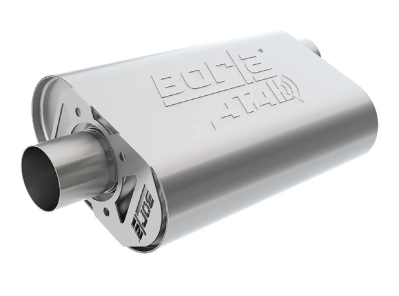 Borla CrateMuffler LS3 ATAK 2.25in Offset/Offset 14inx4.35inx9in Oval Muffler - Image 2