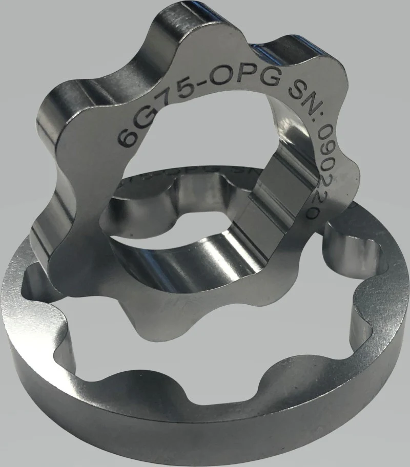 Boundary Mitsubishi 6G75 V6 Engine 3.8L High Flow Billet Oil Pump Gear - Image 2
