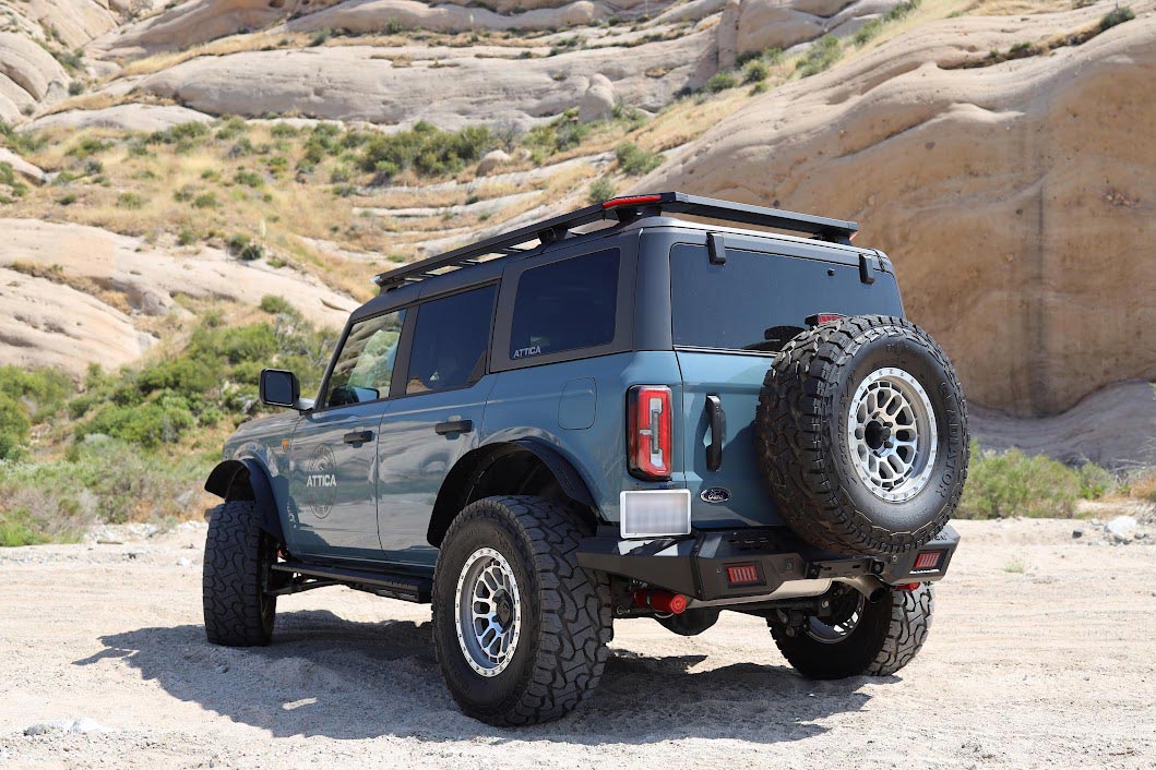 2021-2024 Ford Bronco-(R)Bumper+Bumper Wing+Roof Rack - Image 3