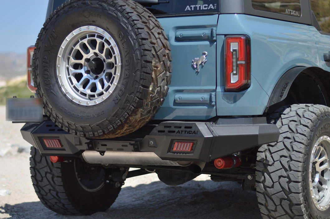 2021-2024 Ford Bronco-(R)Bumper+Bumper Wing+Roof Rack - Image 4