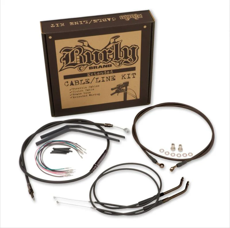 Burly Brand Control Kit 12in T-Bar - Black - Image 2
