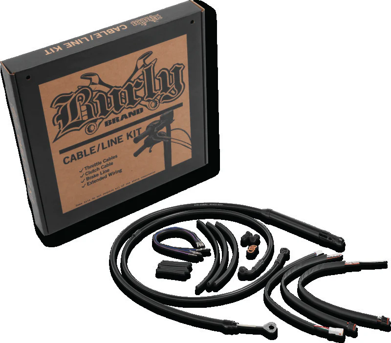 Burly Brand Control Kit 12in T-Bar - Black - Image 2