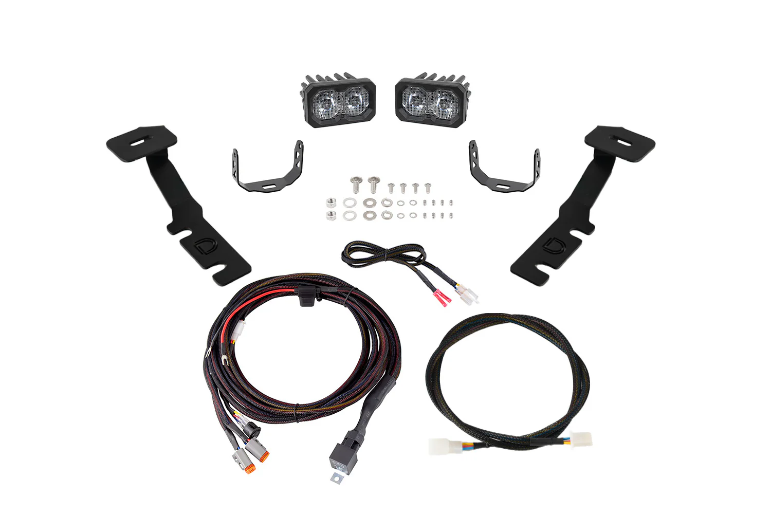 C2 2.0 LED Ditch Light Kit for Toyota RAV4 Sport White Combo/Driving