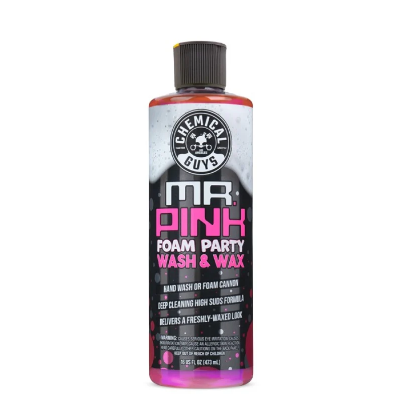 Chemical Guys Mr. Pink Foam Party Vehicle Wash Soap- 16oz