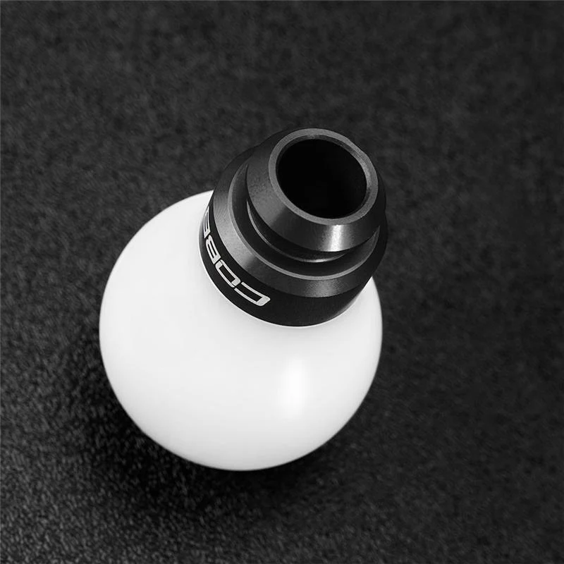 Cobb Subaru 5-Speed COBB Knob - White Knob w/ Stealth Black - Image 2