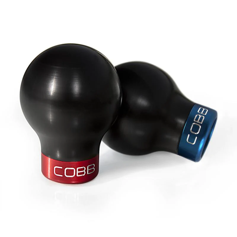 Cobb Subaru 6-Speed COBB Shift Knob - White w/Stealth Black Collar (Non-Weighted) - Image 5