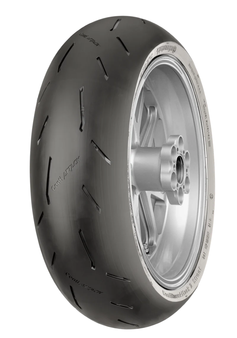 Continental ContiRaceAttack 2 Street - 200/55 ZR 17 M/C (78W) TL Rear