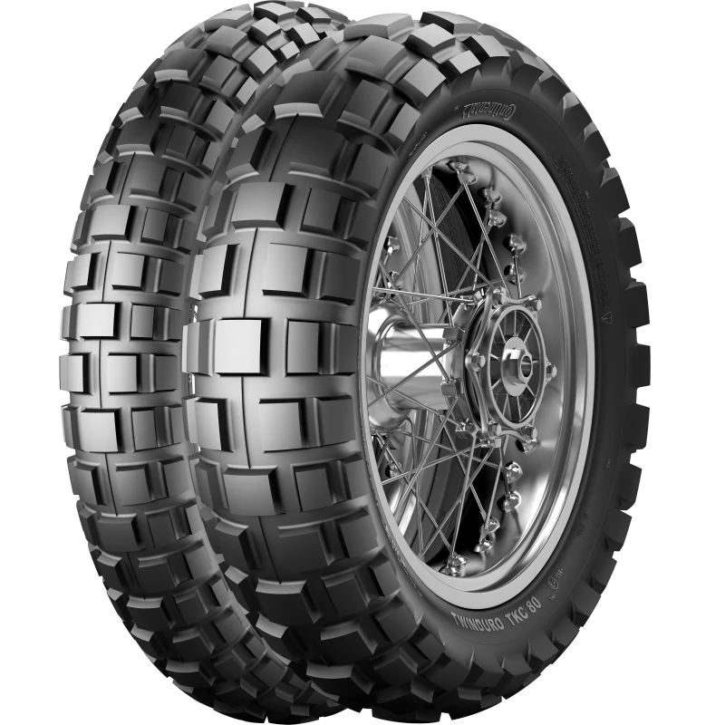 Continental TKC 80 Twinduro M+S - 150/70B18 M/C 70Q TL Rear - Image 6