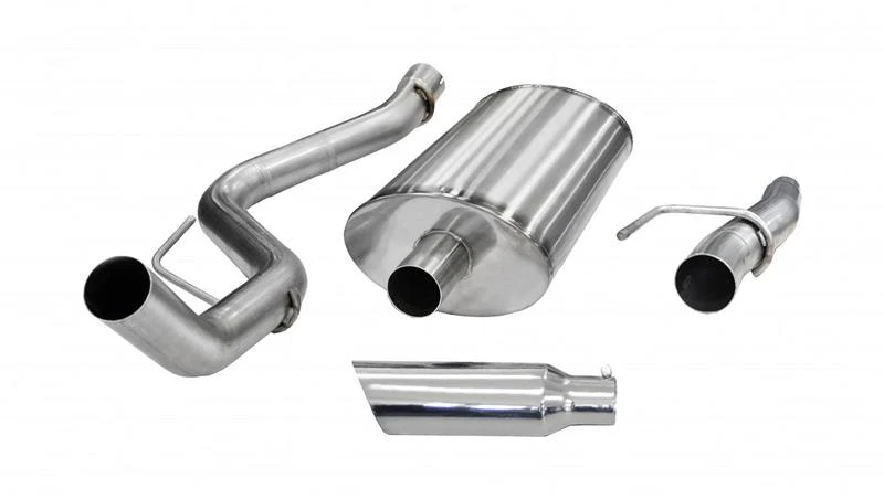 Corsa 2011-2014 Ford F-150 5.0L V8 Polished Sport Cat-Back Exhaust - Image 5