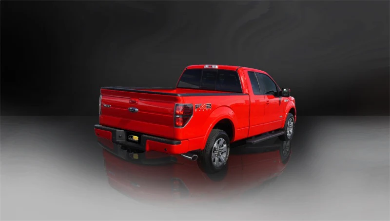Corsa 2011-2014 Ford F-150 5.0L V8 Polished Sport Cat-Back Exhaust - Image 9