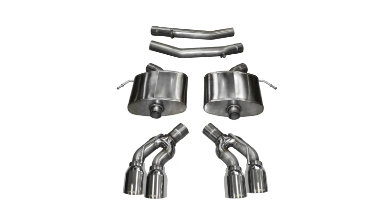 Corsa 2016-2019 Cadillac CTS V 6.2L V8 2.75in Polished Xtreme Axle-Back Exhaust - Image 2