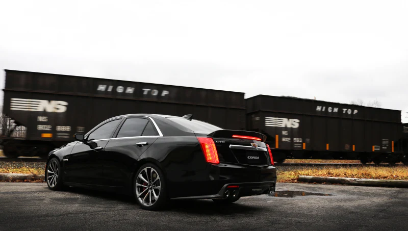 Corsa 2016-2019 Cadillac CTS V 6.2L V8 2.75in Polished Xtreme Axle-Back Exhaust - Image 4