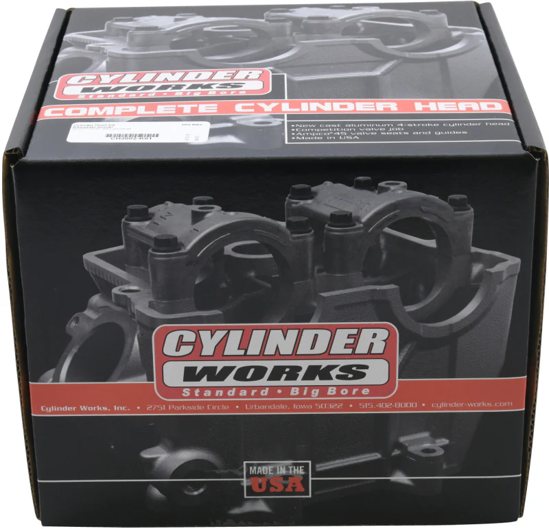 Cylinder Works 04-05 Kawasaki KX 250 F 250cc Cylinder Head Kit - Image 4