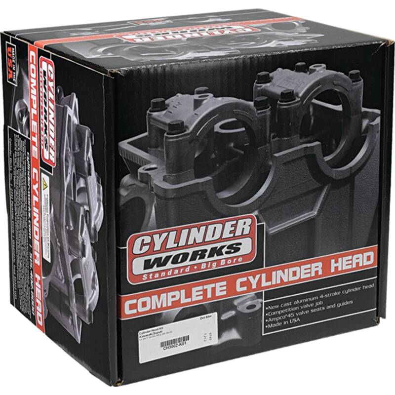 Cylinder Works 04-05 Kawasaki KX 250 F 250cc Cylinder Head Kit - Image 6