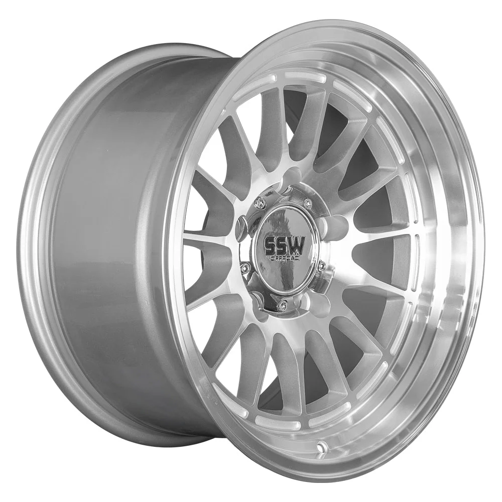 DAKAR / MACHINED SILVER / 17X9.0 +0 (5 LUG) - Image 2