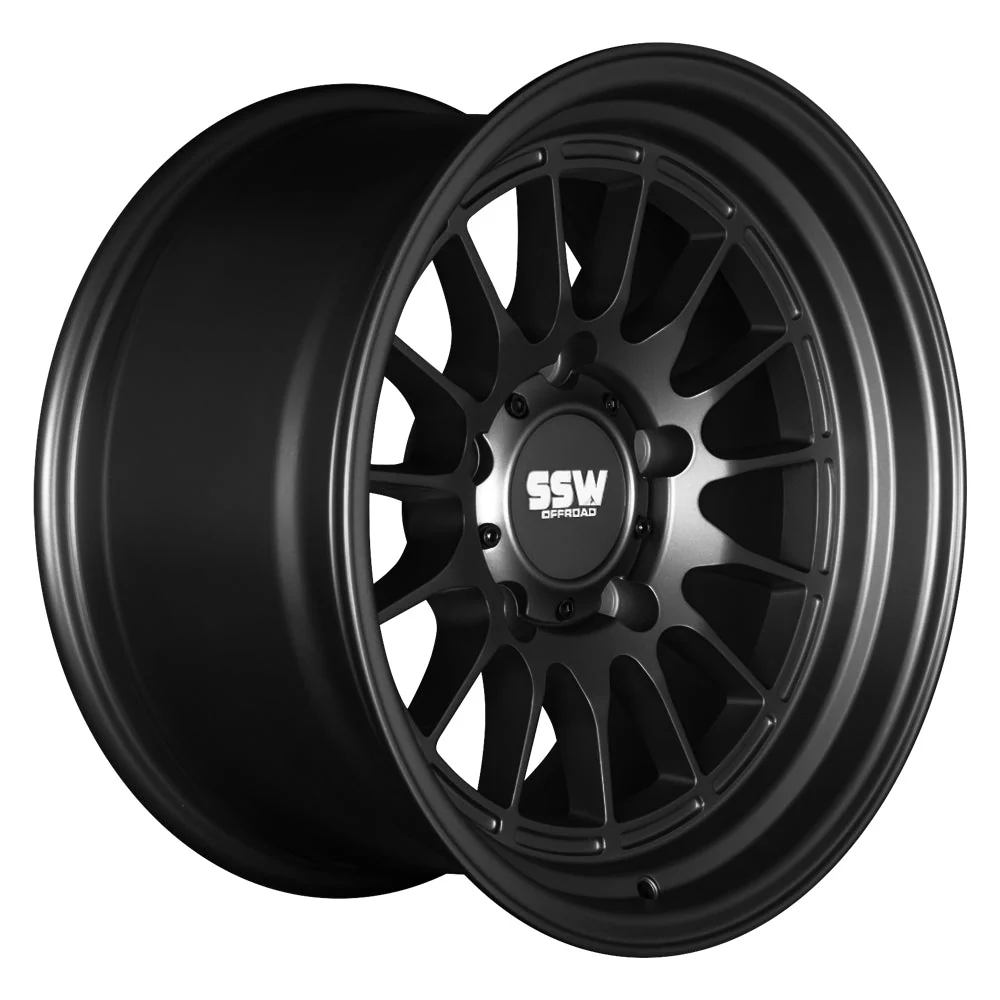 DAKAR / MATTE BLACK / 17X9.0 +0 (5 LUG) - Image 2