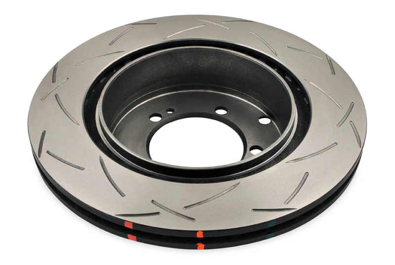 DBA 01-07 Mitsubishi Lancer Evolution 7/8/9 Rear Slotted 4000 Series Rotor - Image 2