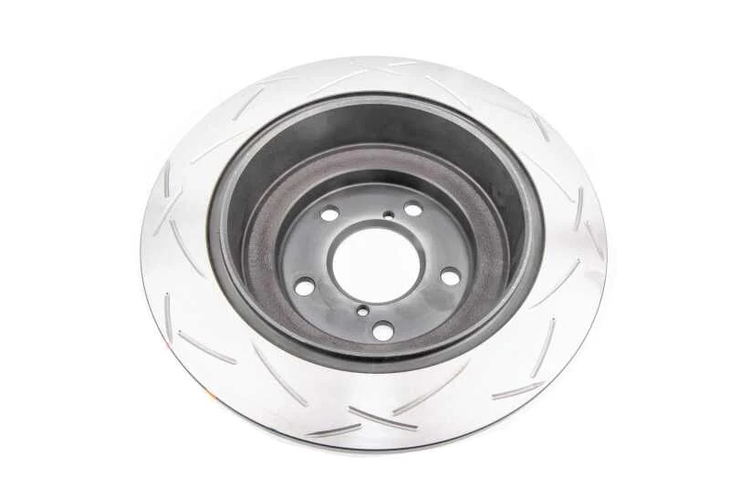 DBA 02-06 WRX / 98-07 Impreza 2.5L RS Rear Slotted 4000 Series Rotor - Image 2
