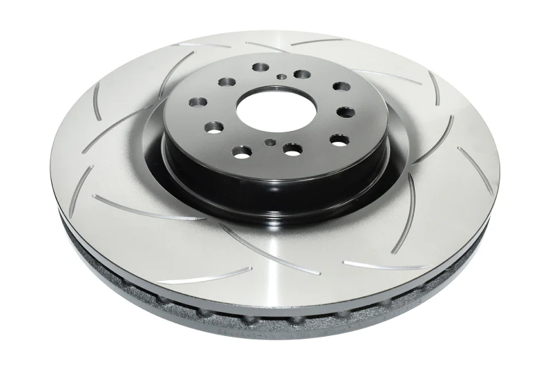 DBA 02-09 Subaru WRX STi 10 Stud Hole Front Slotted Street Series Rotor