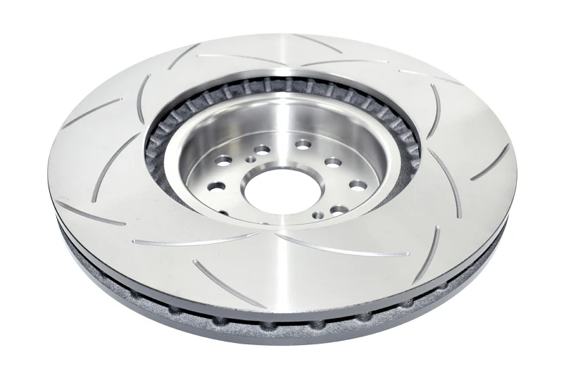 DBA 02-09 Subaru WRX STi 10 Stud Hole Front Slotted Street Series Rotor - Image 2