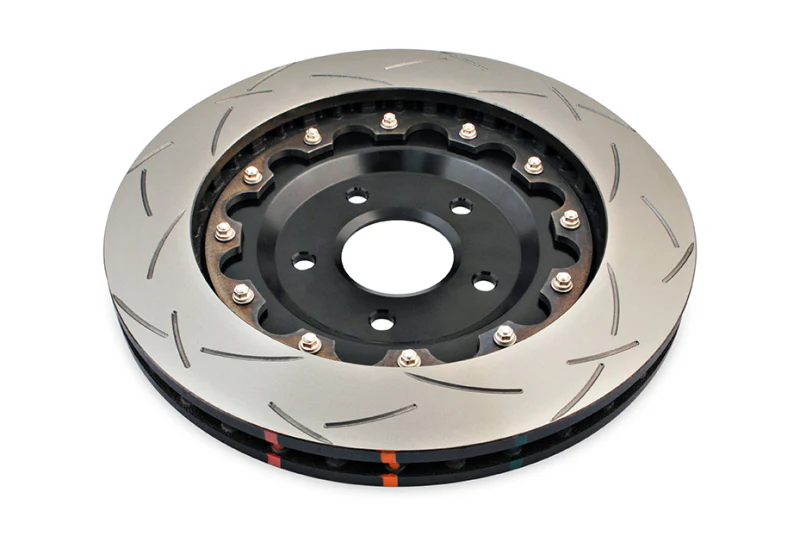 DBA 05-12 Corvette C6 w/Z06 pkg Front Slotted 5000 Series 2 Piece Rotor Assembled w/ Black Hat - Image 3