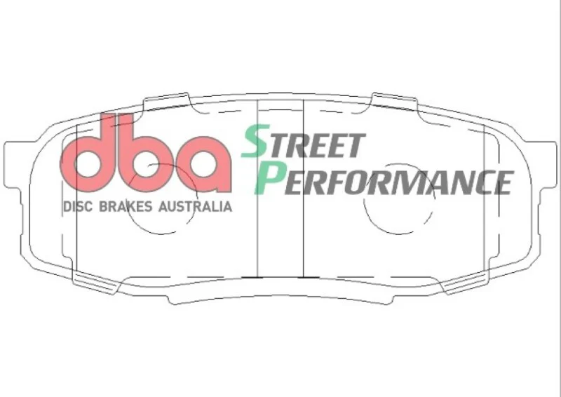 DBA 08-19 Lexus LX570 SP Performance Rear Brake Pads - Image 6
