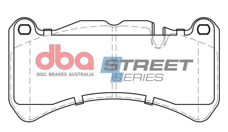 DBA 15-21 Subaru WRX STI Front Street Series Brake Pads - Image 4