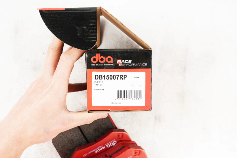 DBA 18-21 Subaru WRX STI Rear RP Performance Brake Pads - Image 3